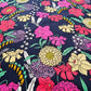 Lisa top - navy/fushia floral