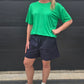 Linen shorts - Navy