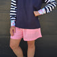 Taylor Top - Navy/stripe/floral
