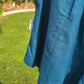 Linen shorts - Peacock