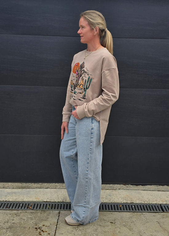 Weekender sweat - beige