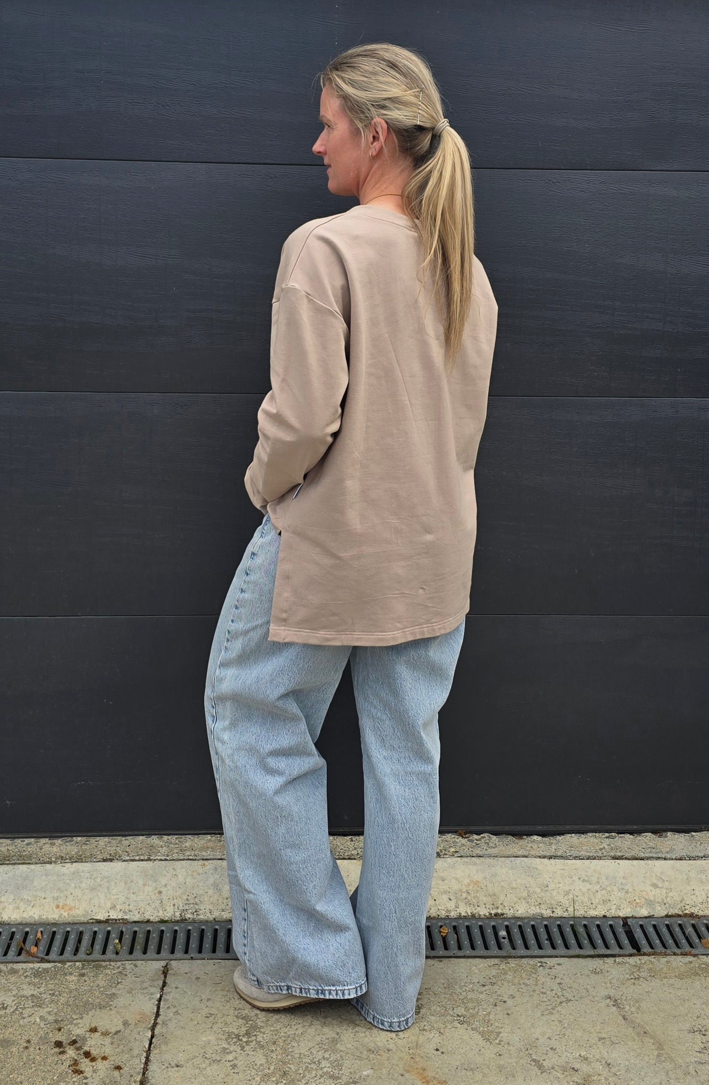 Weekender sweat - beige