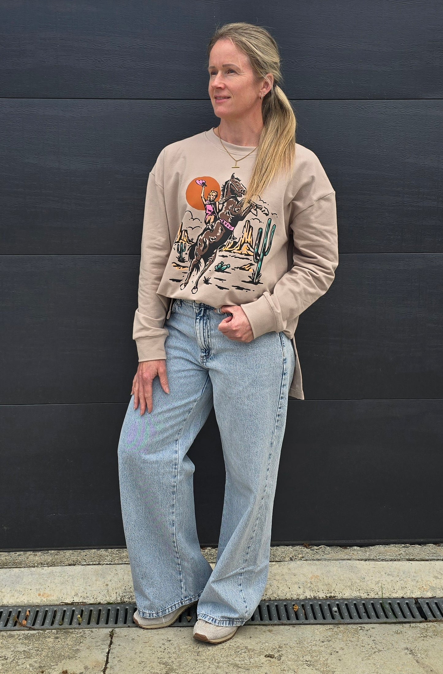 Weekender sweat - beige