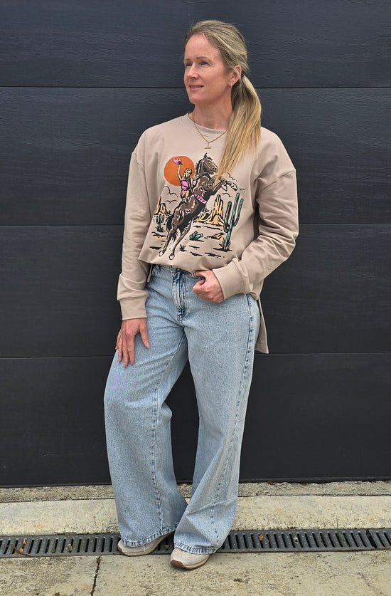 Weekender sweat - beige