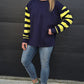 Weekender sweat - Navy/Lemon