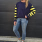 Weekender sweat - Navy/Lemon