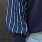 Taylor Top - Navy/ denim stripe