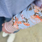 Taylor Top - Grey Marle/vintage floral
