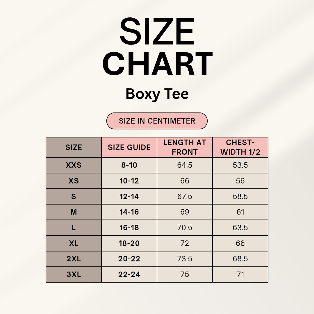 Boxy Tee - Blk/cowboy Lab