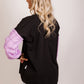 Taylor Top - lilac/pink/ black check