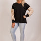 Taylor Top - beige/pink/ black check