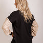 Taylor Top - beige/pink/ black check